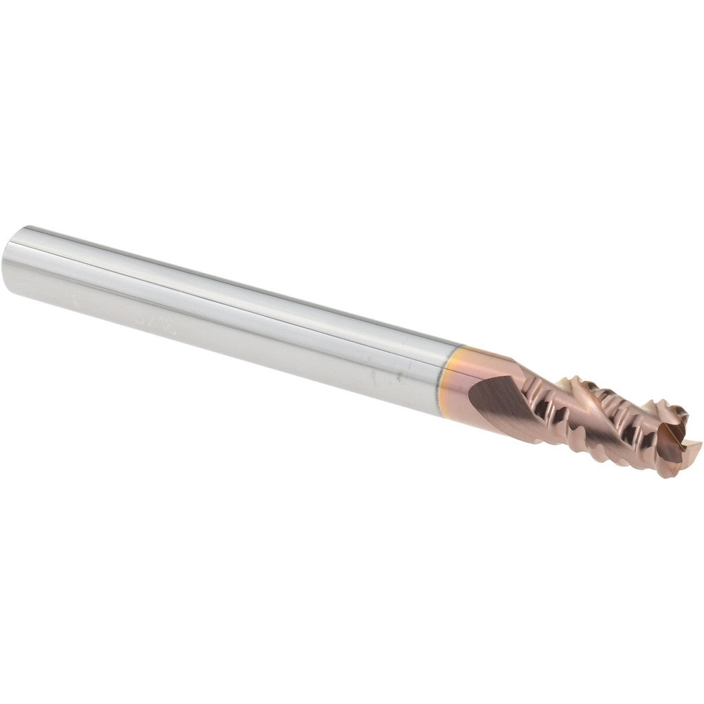 ProMax 101-01222 Roughing End Mill 3/16" Dia, 3 Flutes, Single End