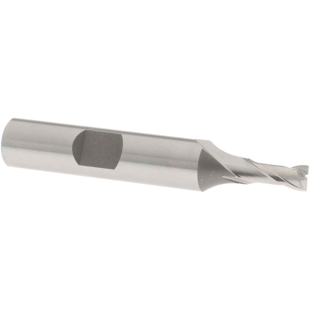 OSG 5200200 Square End Mill 3/16'' Dia, 7/16'' LOC, 3/8'' Shank Dia, 2-5/16'' OAL, 2 Flutes, Cobalt