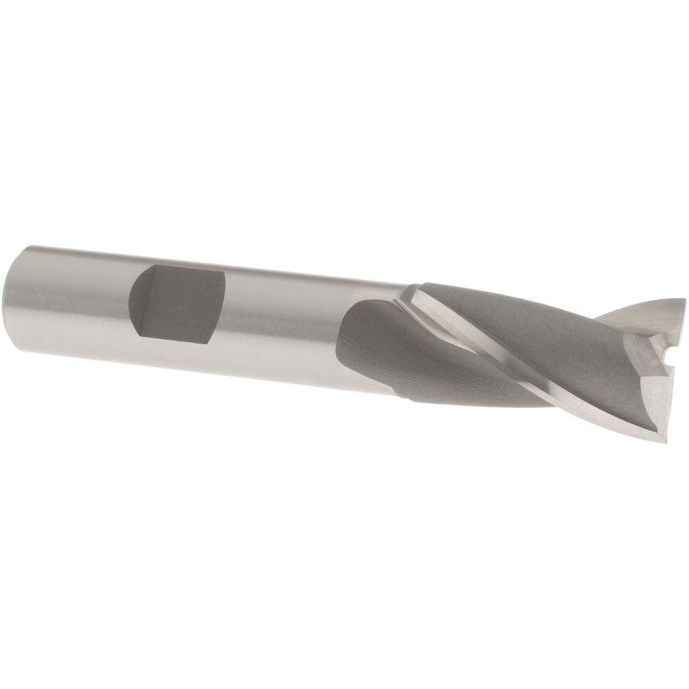 OSG 5201300 Square End Mill 5/8'' Dia, 1-1/8'' LOC, 1/2'' Shank Dia, 3-1/8'' OAL, 2 Flutes, Cobalt