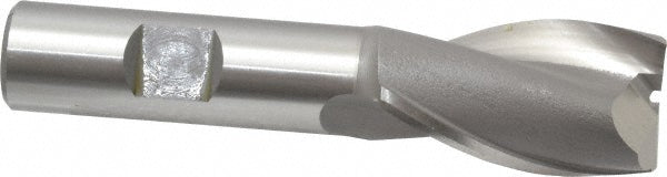 OSG 5202500 Square End Mill 7/8'' Dia, 1-1/2'' LOC, 5/8'' Shank Dia, 3-5/8'' OAL, 2 Flutes, Cobalt