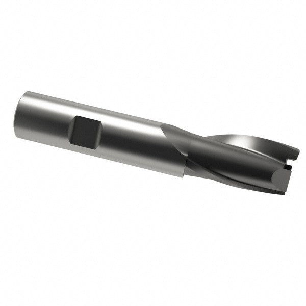 OSG 5203200 Square End Mill 7/8'' Dia, 1-1/2'' LOC, 3/4'' Shank Dia, 3-3/4'' OAL, 2 Flutes, Cobalt