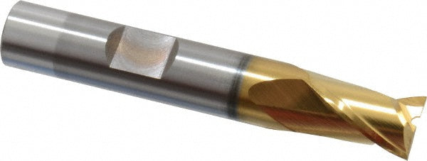OSG 5200505 Square End Mill 3/8'' Dia, 9/16'' LOC, 3/8'' Shank Dia, 2-5/16'' OAL, 2 Flutes, Cobalt