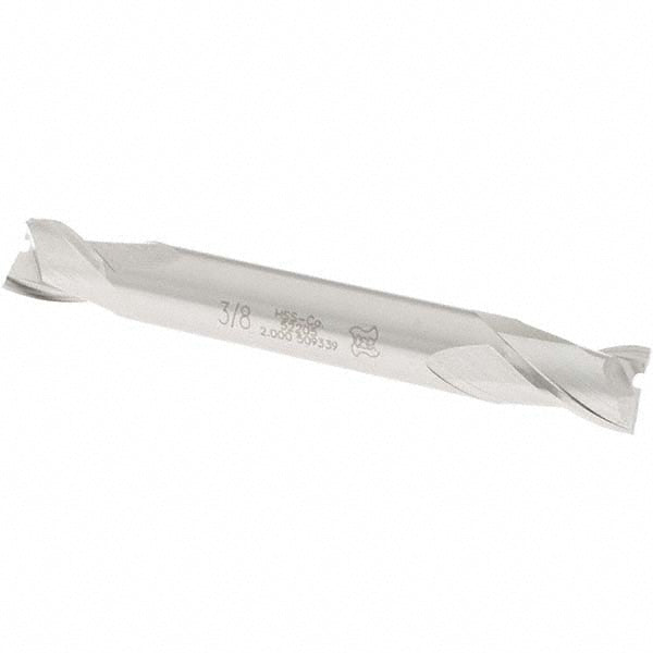 OSG 5220500 Square End Mill 3/8'' Dia, 9/16'' LOC, 3/8'' Shank Dia, 3-1/8'' OAL, 2 Flutes, Cobalt