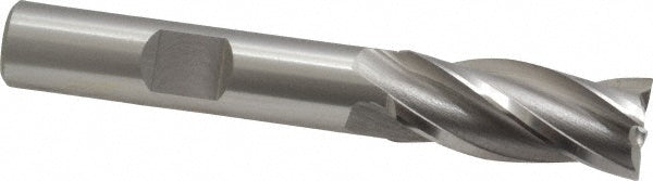 OSG 5810900 Square End Mill 0.4331'' Dia, 1'' LOC, 3/8'' Shank Dia, 2-11/16'' OAL, 4 Flutes, Cobalt