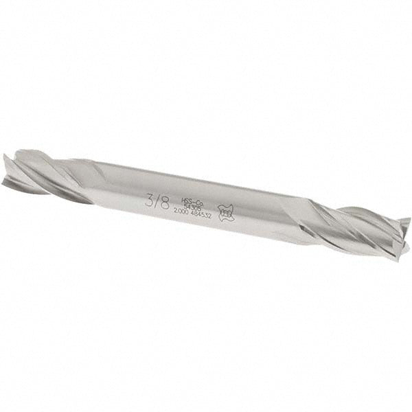 OSG 5430500 Square End Mill 3/8'' Dia, 3/4'' LOC, 3/8'' Shank Dia, 3-1/2'' OAL, 4 Flutes, Cobalt