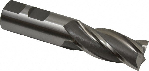 OSG 5414100 Square End Mill 7/8'' Dia, 1-7/8'' LOC, 7/8'' Shank Dia, 4-1/8'' OAL, 4 Flutes, Cobalt