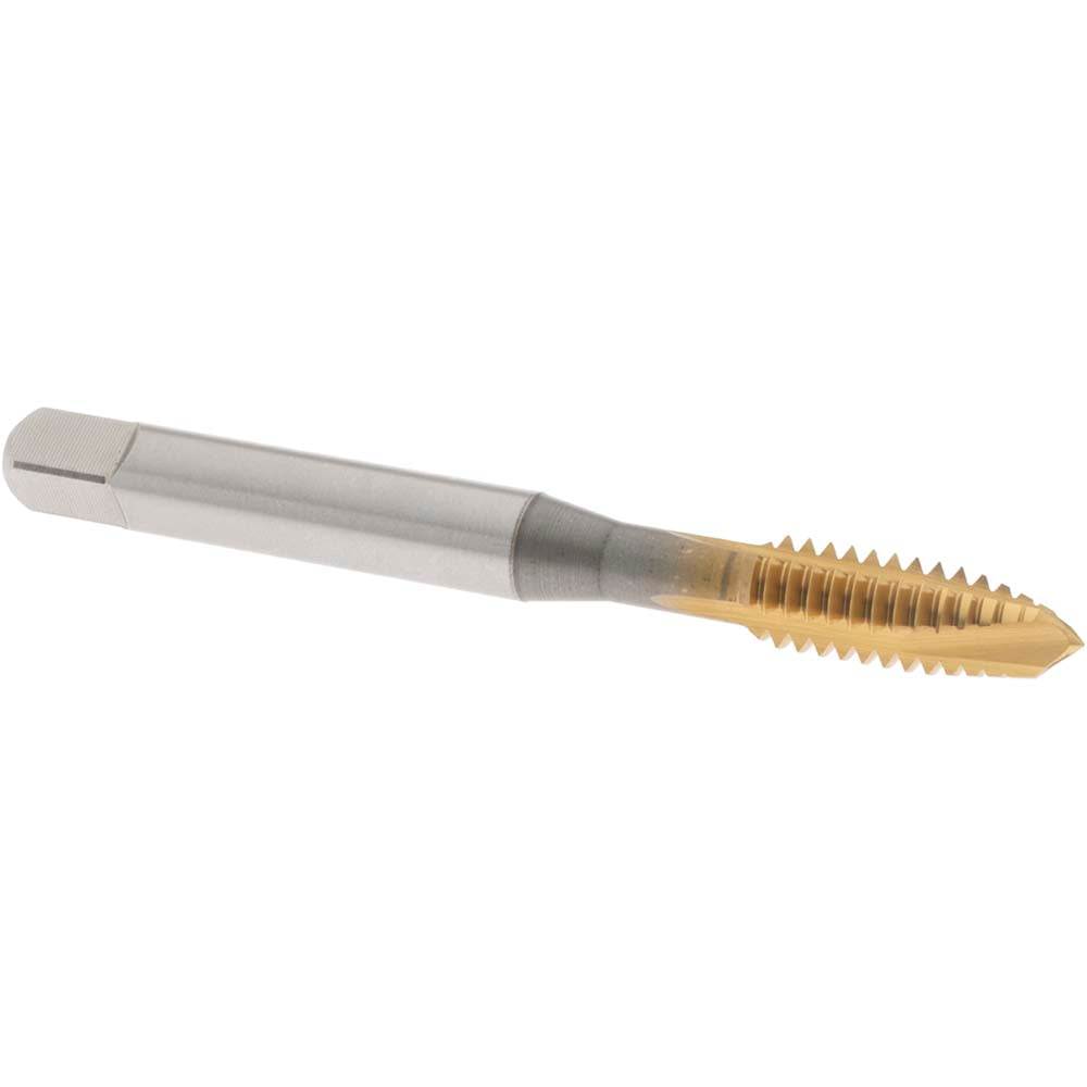 OSG 1740605 Spiral Point Tap 1/4-20 UNC, 3 Flutes, Plug, 3B Class of Fit, Vanadium High Speed Steel, TiN Coated