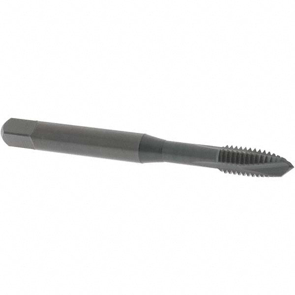 OSG 1751001 Spiral Point Tap M6x1.00 Metric Coarse, 3 Flutes, Plug, 6H Class of Fit, Vanadium High Speed Steel, Oxide Coated