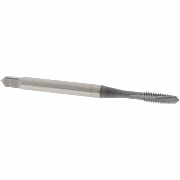 OSG 2806408 Spiral Point Tap #4-40 UNC, 2 Flutes, Plug Chamfer, 2B/3B Class of Fit, HSS-E Vanadium, TiCN Coated