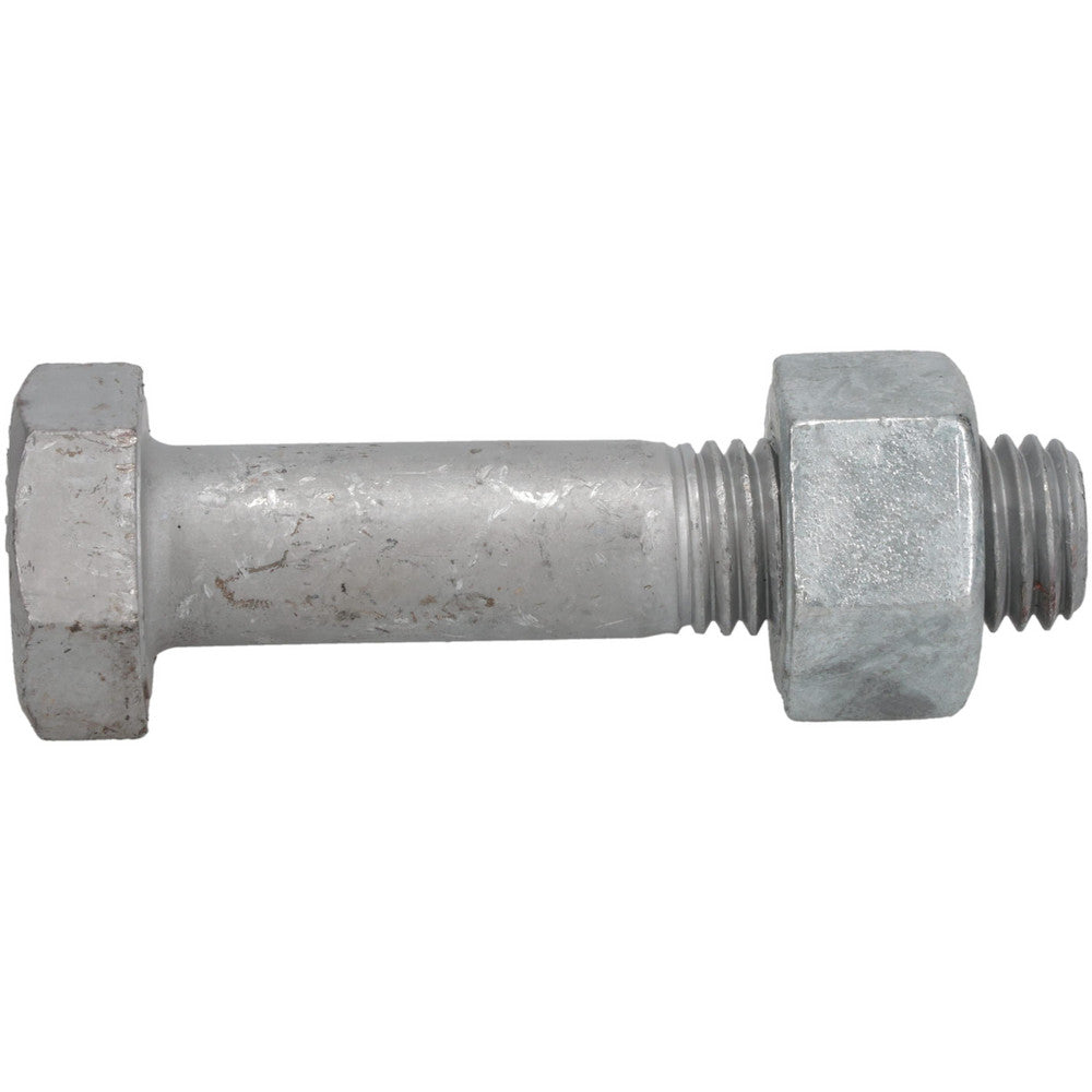 Value Collection HCI30750350NG-005BX Hex Head Bolt 3/4-10, 3-1/2" Length Under Head, Steel, Grade A325