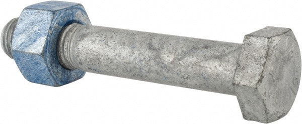 Value Collection HCI30750450NG-005BX Hex Head Bolt 3/4-10, 4-1/2" Length Under Head, Steel, Grade A325