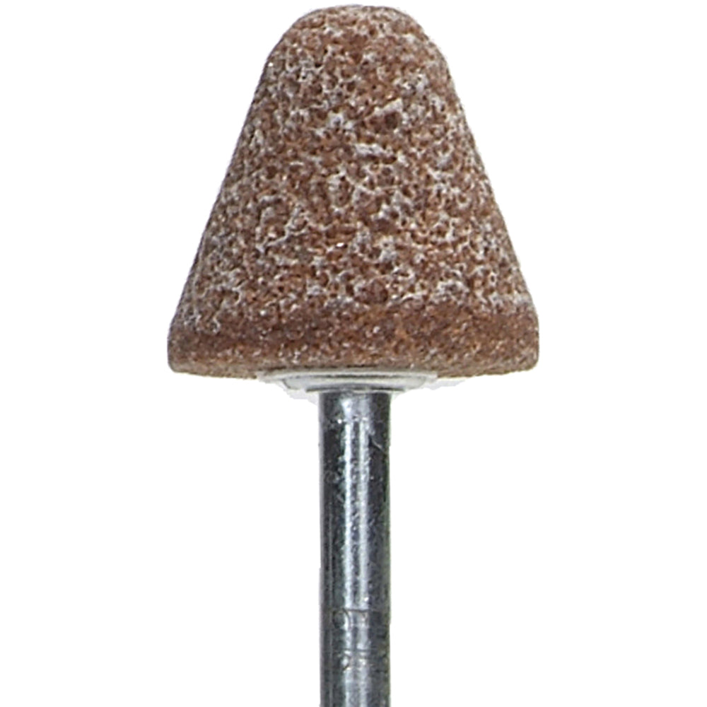Norton 61463624410 Mounted Point 5/8" Thick, 1/8" Shank Dia, B41, 60 Grit, Medium