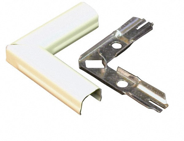 Wiremold V511 3/4 Inch Long x 2 Inch Wide x 17/32 Inch High, Raceway Elbow End