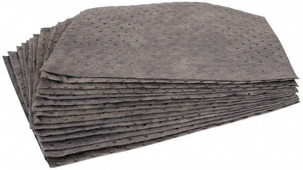 PRO-SAFE UQEP100SMS Sorbent Pad Universal Use, 15" Wide, 17" Long, 30 gal, Gray
