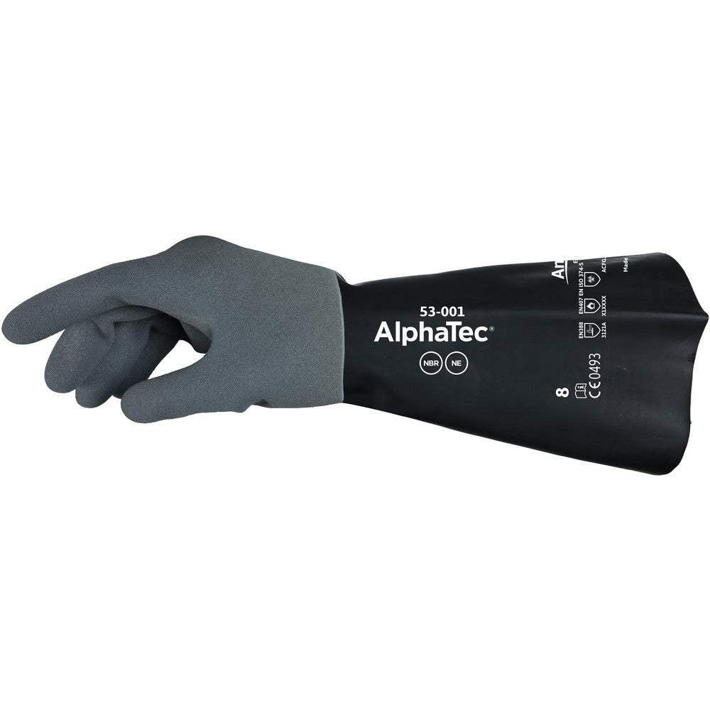 Ansell 53001080-NA Chemical Resistant Gloves Glove Type Type A Chemical Resistant Gloves Material Nylon Neoprene Nitrile Size 8 Numeric Size 8 Coating Material Neoprene Nitrile Lining Material Nylon