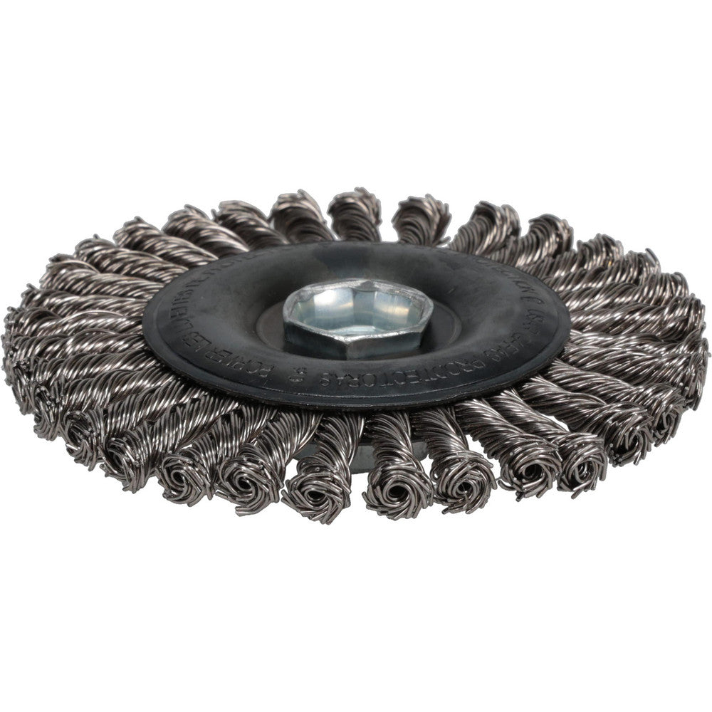 Milwaukee Tool 48-52-5000 Wheel Brush 4" Wheel Dia, Stringer Bead