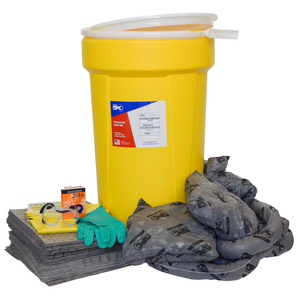 Brady SPC Sorbents SKA-55 38 Gal Capacity Universal Spill Kit