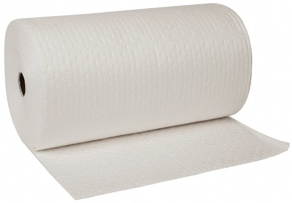 Brady SPC Sorbents SXT30DP Sorbent Pad Oil Only Use, 30" Wide, 150' Long, 37 gal, White