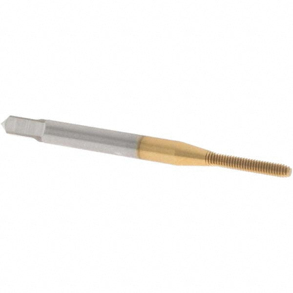OSG 1410100605 Thread Forming Tap M2x0.4 Metric Coarse, 4H Class of Fit, Modified Bottoming Chamfer, Cobalt, TiN Finish
