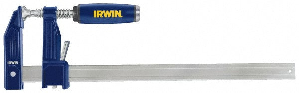 Irwin 223112 Bar Clamp 12" Capacity, 3-1/8" Throat Depth, 1,000 lb Clamp Pressure, 12" OAL