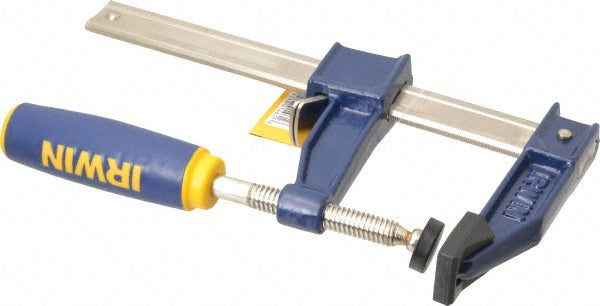 Irwin 223106 Bar Clamp 6" Capacity, 3-1/8" Throat Depth, 1,000 lb Clamp Pressure, 6" OAL