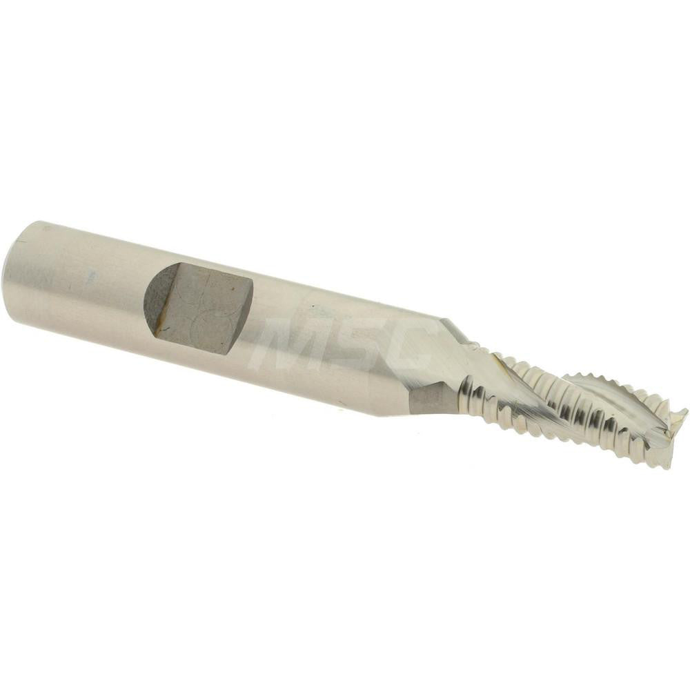 Accupro 33055 Corner Chamfer End Mill 0.25" Dia, 0.625" LOC, 3 Flute, Powdered Metal