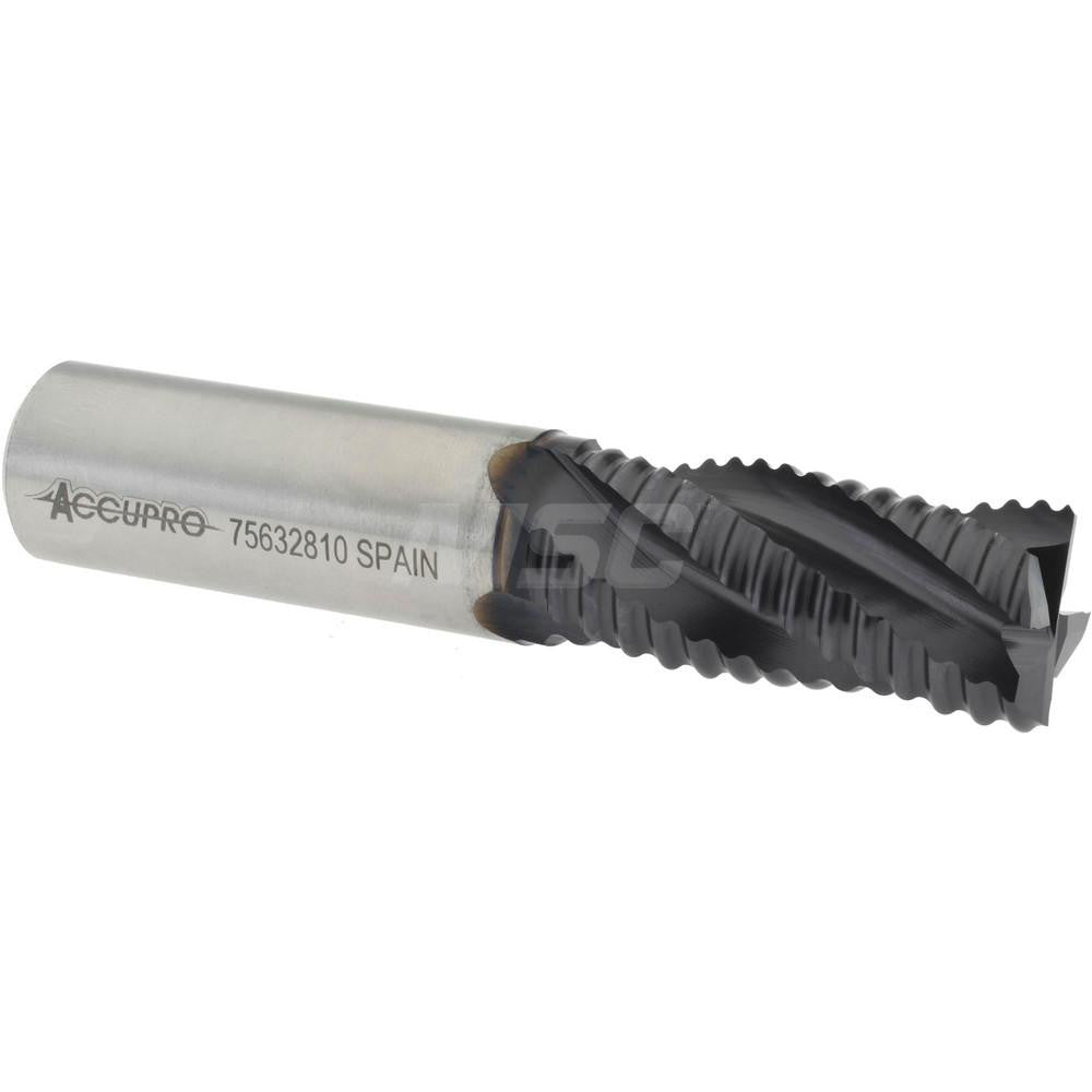 Accupro 35306 Corner Chamfer End Mill 0.75" Dia, 1.625" LOC, 4 Flute, Powdered Metal