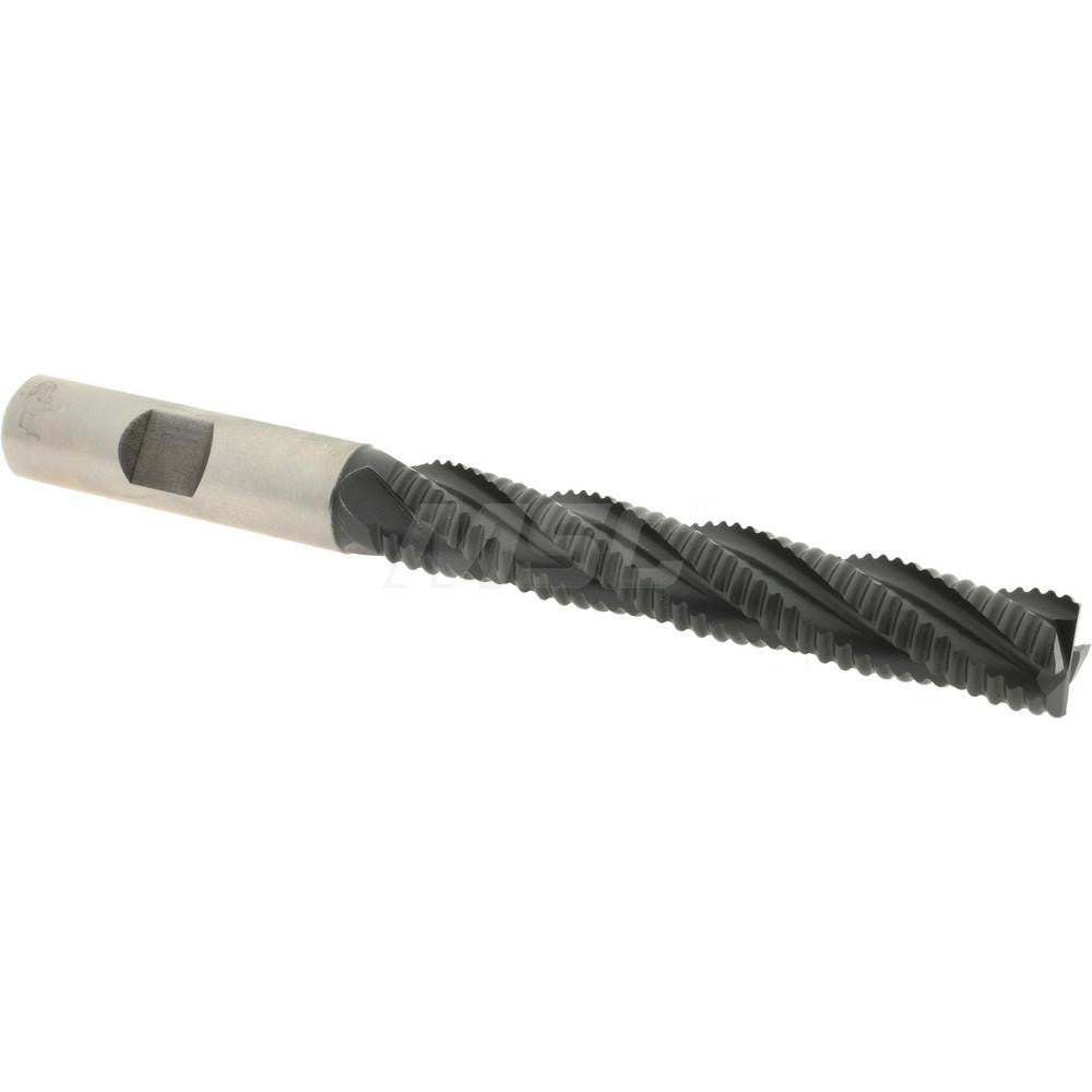 Accupro 35345 Corner Chamfer End Mill 0.5" Dia, 3" LOC, 4 Flute, Powdered Metal