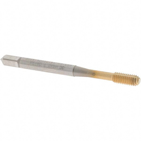 OSG 1410102405 Thread Forming Tap M4x0.7 Metric Coarse, 4H Class of Fit, Bottoming Chamfer, Cobalt, TiN Finish