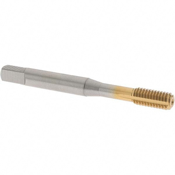 OSG 1410103605 Thread Forming Tap M6x1 Metric Coarse, 4H Class of Fit, Bottoming Chamfer, Cobalt, TiN Finish