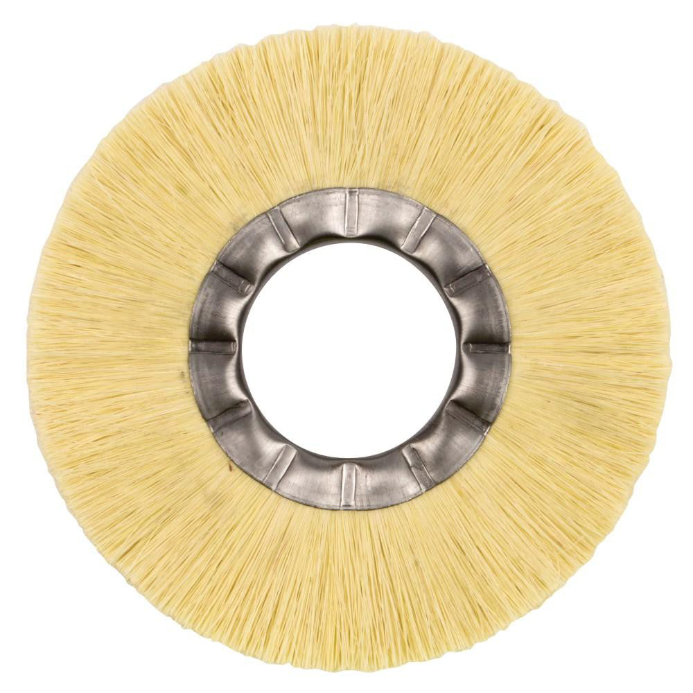 Weiler 20180 Wheel Brush 6" Wheel Dia, 5/8" Face Width, Crimped
