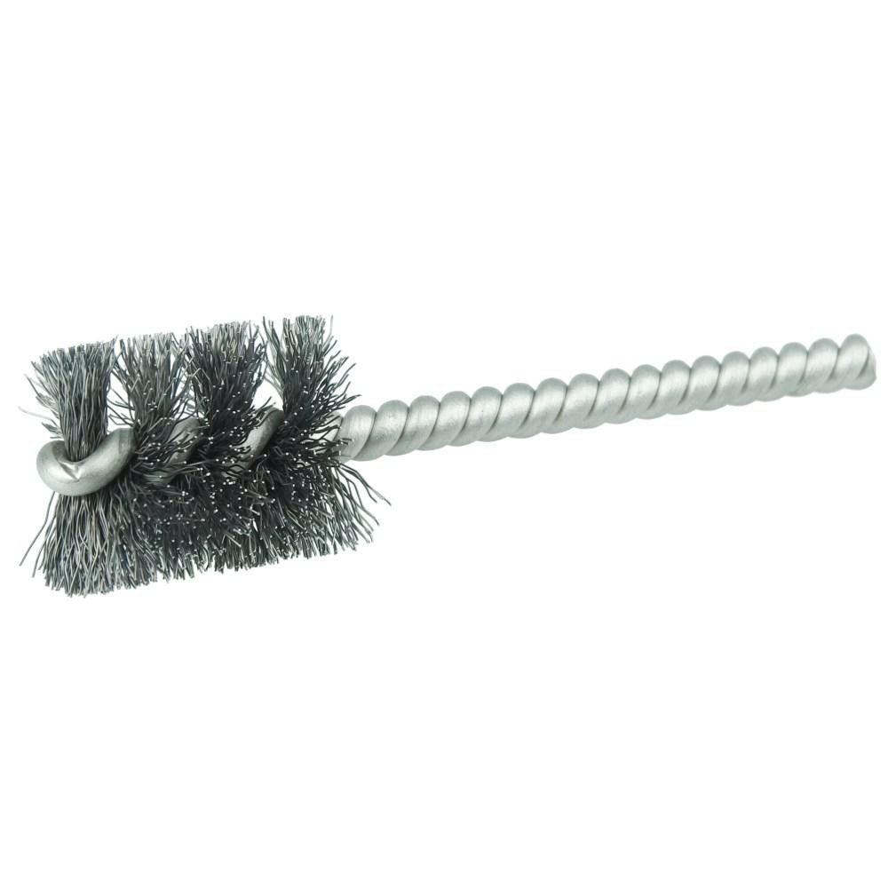 Weiler 21267 Power Tube Brush Helical, Steel