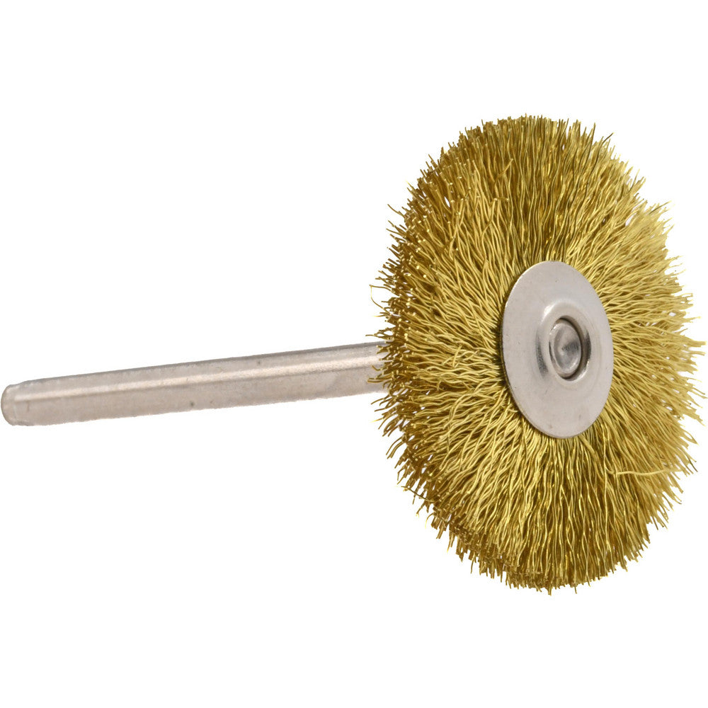 Weiler 98431 Wheel Brush 1" Wheel Dia, 0.0050" Wire Dia, Crimped