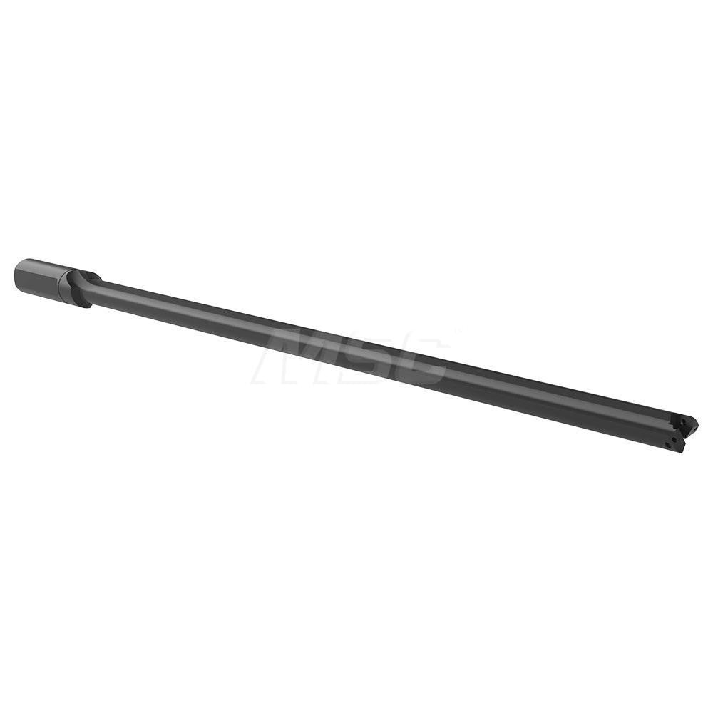 Allied Machine and Engineering 29010S-100L Indexable Spade Drill 45/64 to 15/16" Dia, 22-1/4" Max Depth, Straight Flute