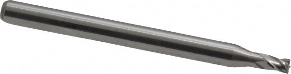 Kyocera SGS Precision Tools 00431 Square End Mill 5/64" Dia, 1/8" LOC, 4 Flute, Solid Carbide
