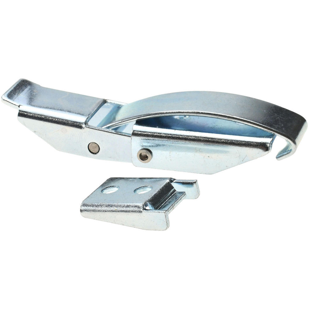 Value Collection 97-50-161-11-2 Draw Door Latch 0.89" OAW, 0.57" OAH, Steel, Zinc Plate & Bright Chromate Dip