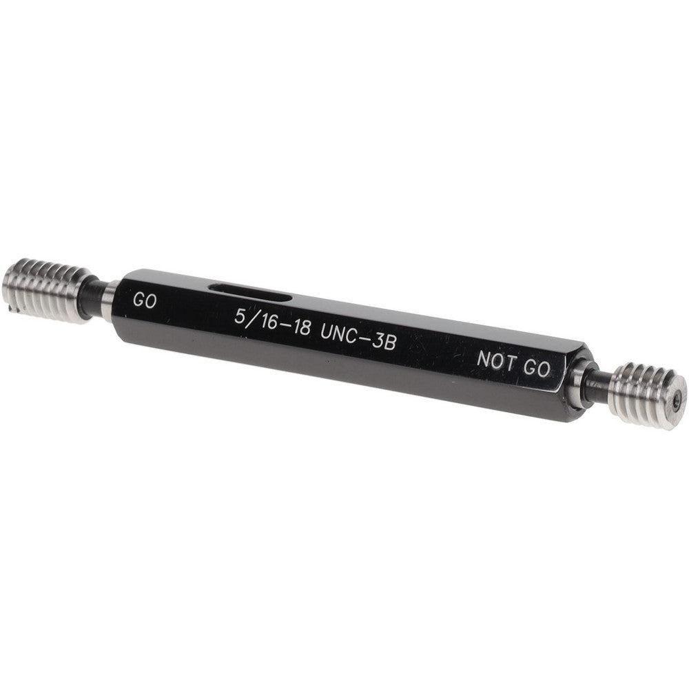 SPI 34-382-2 Plug Thread Gage 5/16-18 Thread, 3B Class, Double End, Go & No Go