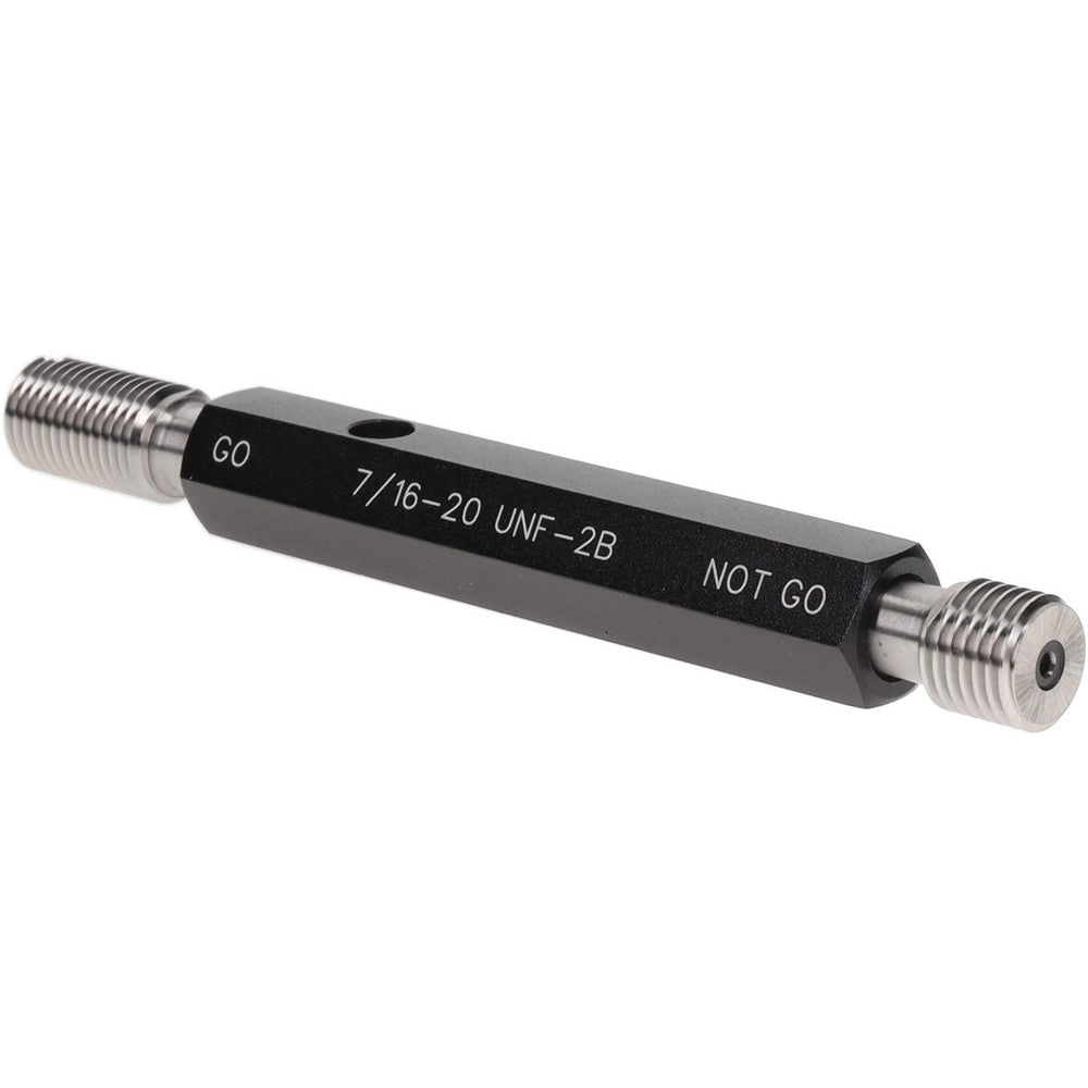 SPI 34-395-4 Plug Thread Gage 7/16-20 Thread, 2B Class, Double End, Go & No Go