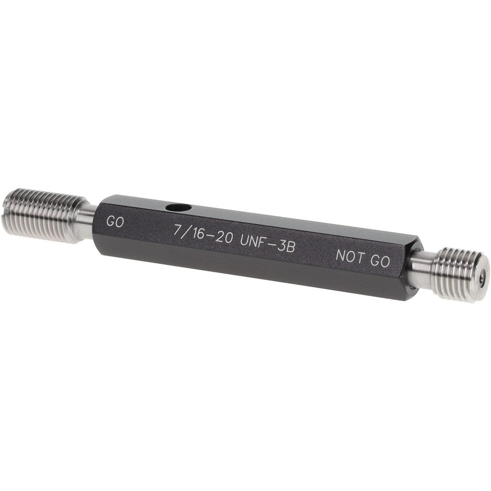 SPI 34-396-2 Plug Thread Gage 7/16-20 Thread, 3B Class, Double End, Go & No Go