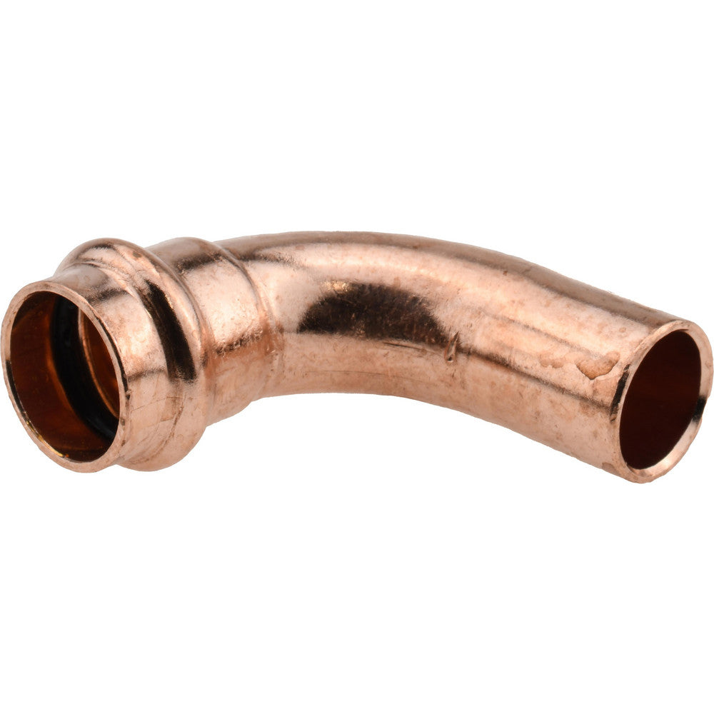 NIBCO 9059150PC Wrot Copper Pipe 90 ° Elbow 3/4" Fitting, FTG x P, Press Fitting, Lead Free