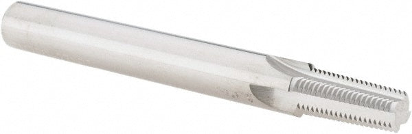Scientific Cutting Tools, Inc. TM280-27NPT Straight Flute Thread Mill 1/8-27, External & Internal, 4 Flutes, 3/8" Shank Dia, Solid Carbide