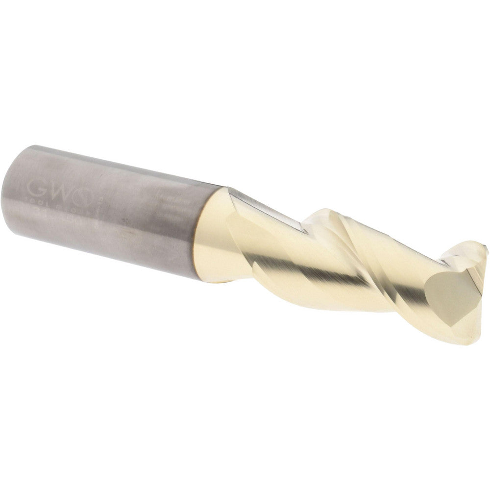 Accupro 313450 Corner Radius End Mill 3/4" Dia, 1-5/8" LOC, 45 deg Helix, Corner Radius End, Centercutting