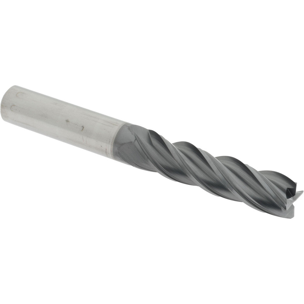 Accupro 95168498 Corner Radius End Mill 1/2" Dia, 2" LOC, 0.0200" Radius, 4 Flute, Solid Carbide