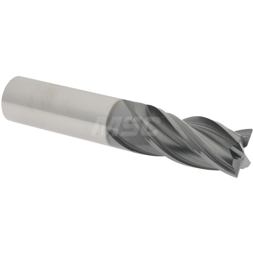 Accupro 95168715 Corner Radius End Mill 3/4" Dia, 1-5/8" LOC, 0.0200" Radius, 4 Flute, Solid Carbide