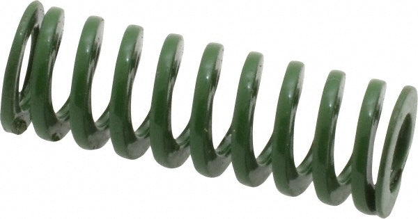 Dayton Lamina 9-0604-11 Die Spring 3/8" Hole Dia, 3/16" Rod Dia, 1" Free Length, Green