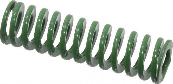 Dayton Lamina 9-0605-11 Die Spring 3/8" Hole Dia, 3/16" Rod Dia, 1-1/4" Free Length, Green