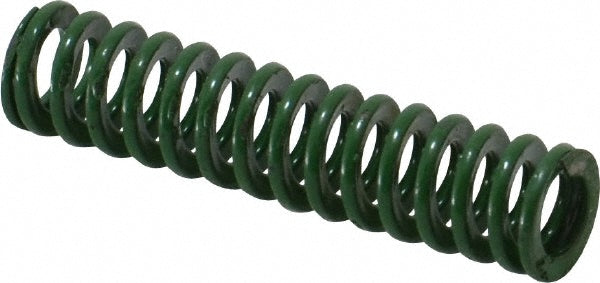 Dayton Lamina 9-0606-11 Die Spring 3/8" Hole Dia, 3/16" Rod Dia, 1-1/2" Free Length, Green