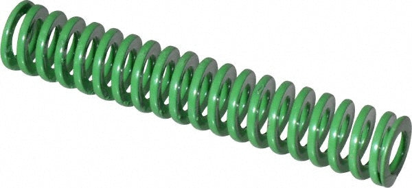 Dayton Lamina 9-0608-11 Die Spring 3/8" Hole Dia, 3/16" Rod Dia, 2" Free Length, Green