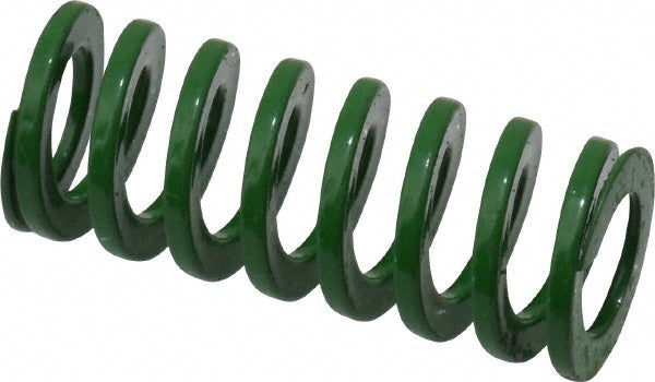 Dayton Lamina 9-1006-11 Die Spring 5/8" Hole Dia, 11/32" Rod Dia, 1-1/2" Free Length, Green