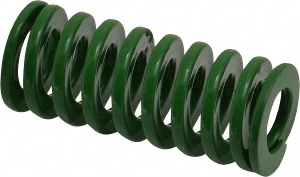 Dayton Lamina 9-1207-11 Die Spring 3/4" Hole Dia, 3/8" Rod Dia, 1-3/4" Free Length, Green